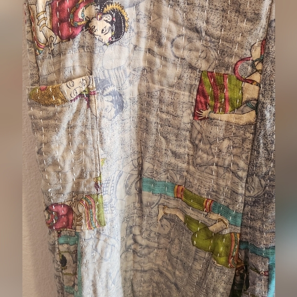 Handmade in India wide leg Overalls NWOT - Picture 8 of 11